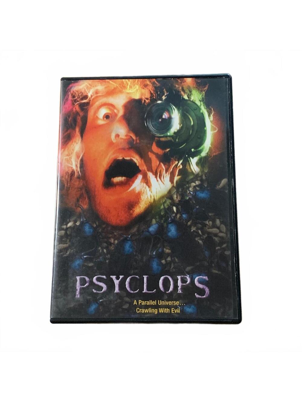 Psyclops DVD Movie Horror Sci-Fi Special Features Spanish Subtitles